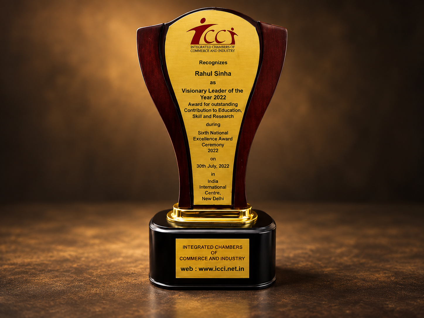 Visionary Leader Recognition Trophy